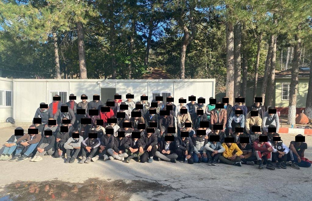 Kırklareli’nde bin 164 kaçak göçmen yakalandı