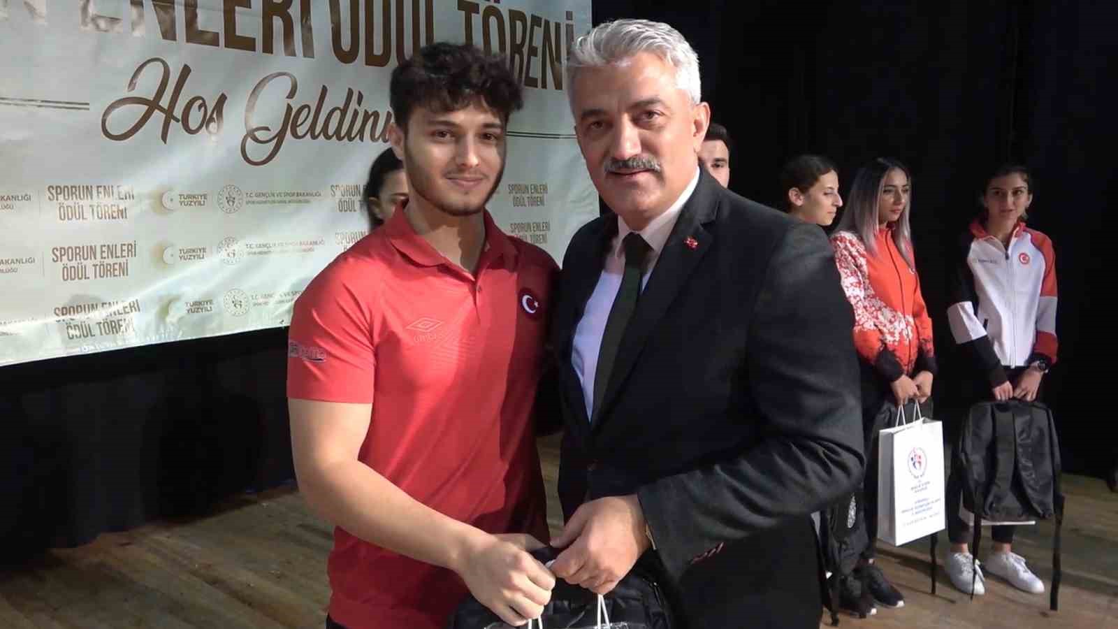 Kırıkkale’de "Sporun Enleri Ödül Töreni" düzenlendi