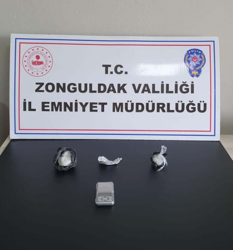 Zonguldak’ta uyuşturucu operasyonu 2 tutuklu