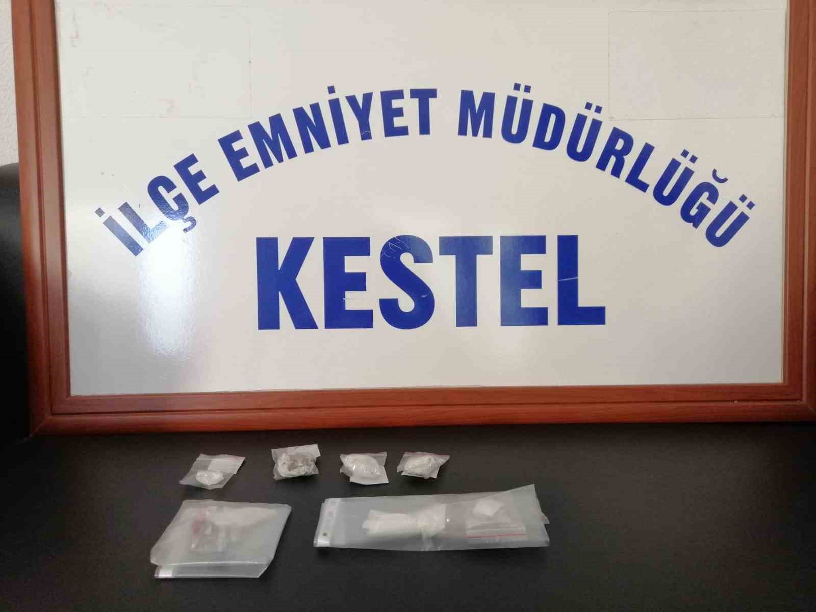 Kestel&rsquo;de polis uygulamasında yakalanan 10 kişi adliyeye sevk edildi
