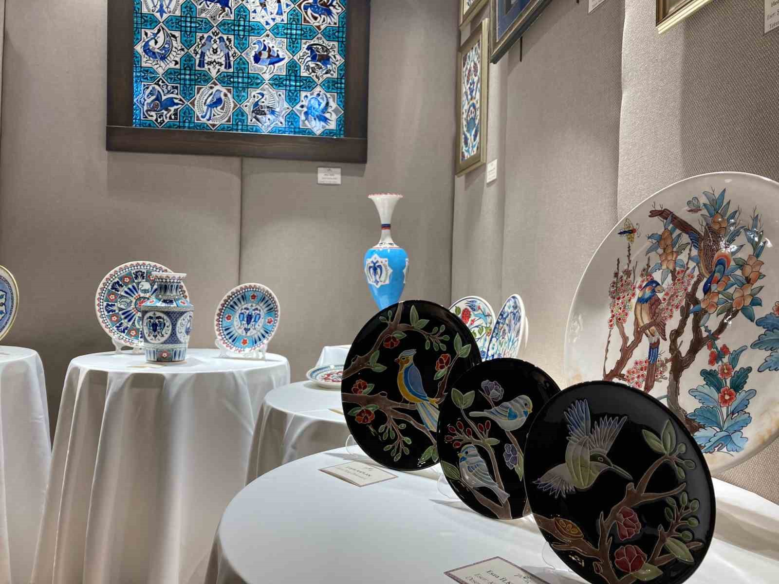 Ankara’da “Gelenekli Türk İslam Sanatları” sergisi açıldı