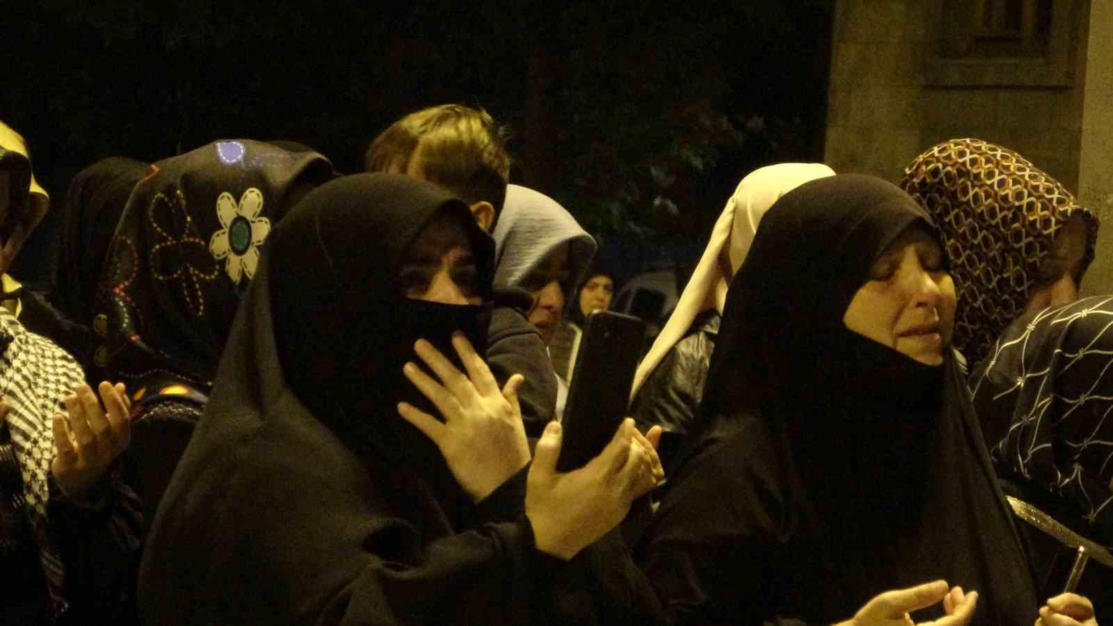Gazze’de gerçekleştirilen hastane saldırısı Isparta’da protesto edildi