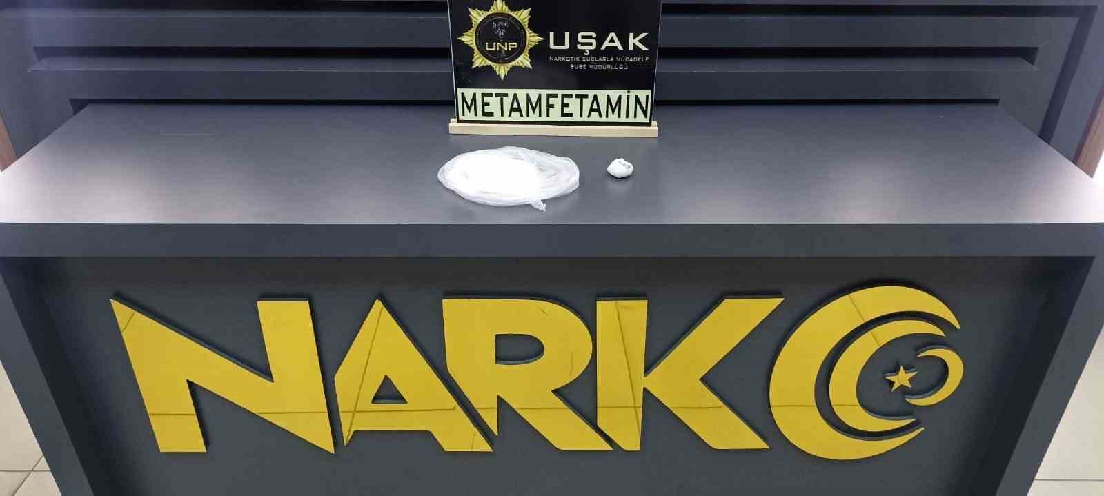 Uşak’ta uyuşturucu operasyonu; 4 tutuklama