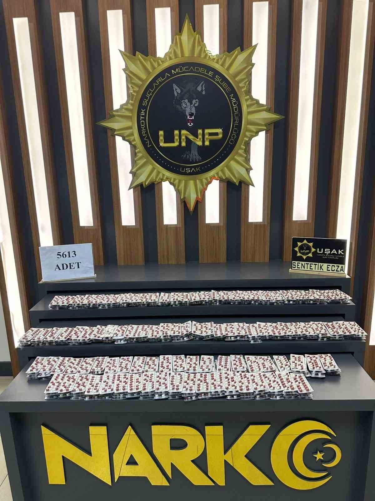 Uşak&rsquo;ta uyuşturucu operasyonu; 4 tutuklama
