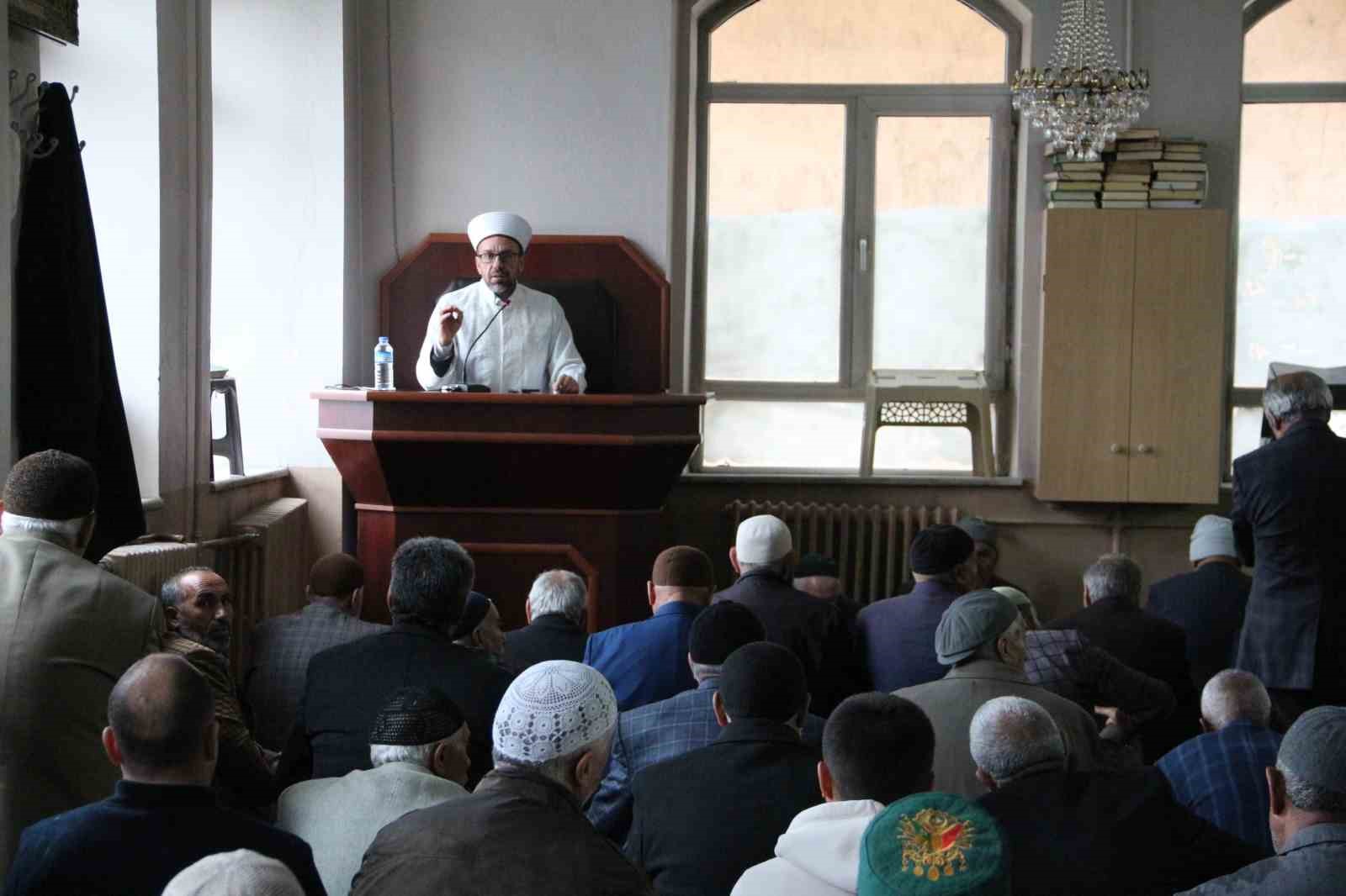 Gazze’de hayatını kaybedenler için Ağrı’da gıyabi cenaze namazı kılındı