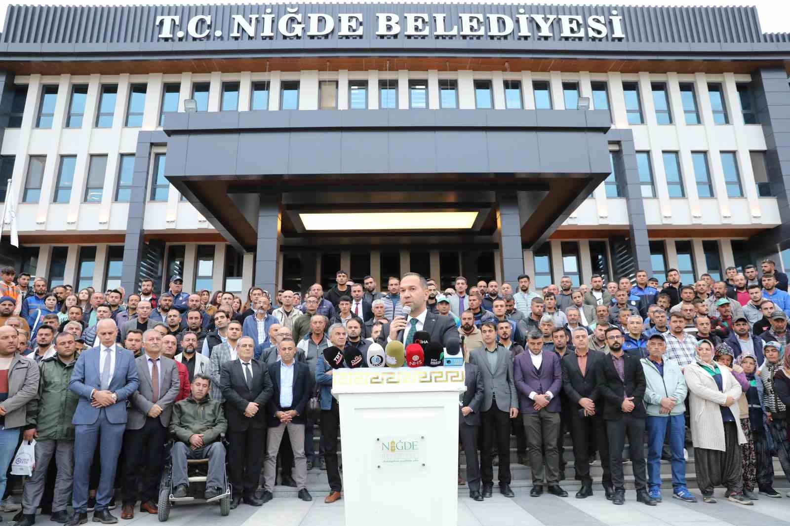 Niğde Belediyesi’nden İsrail’e Tepki