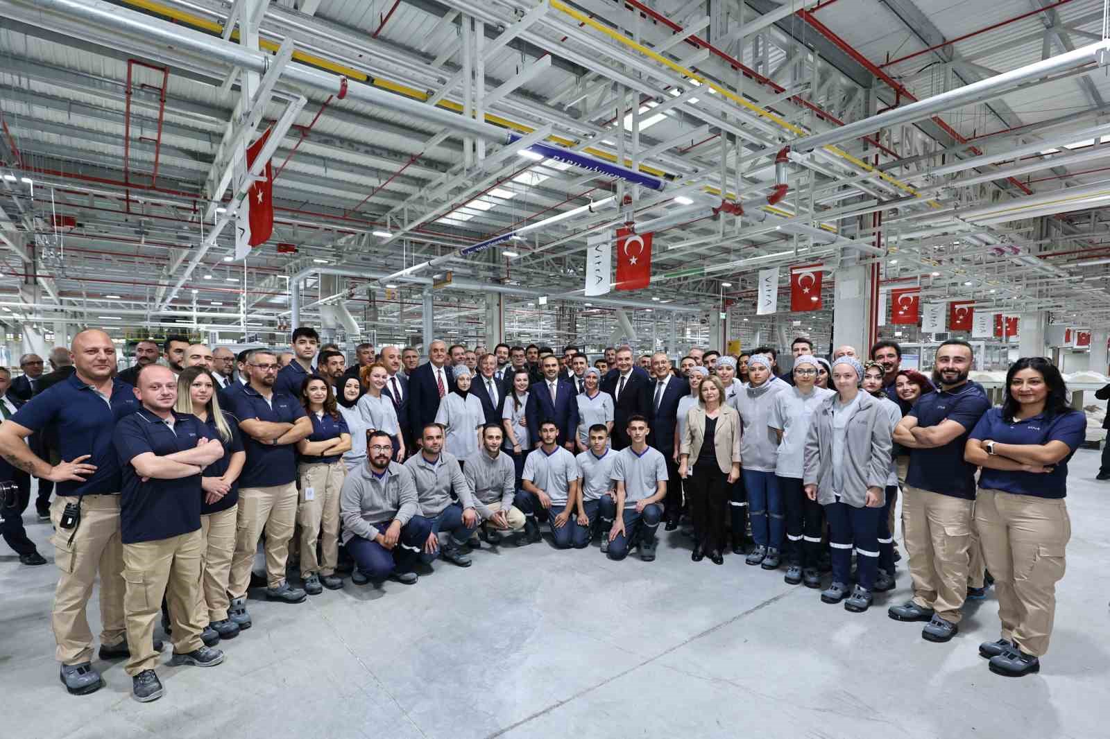 Eczacıbaşı VitrA Bozüyük’e gömme rezervuarlar tesisini kurdu