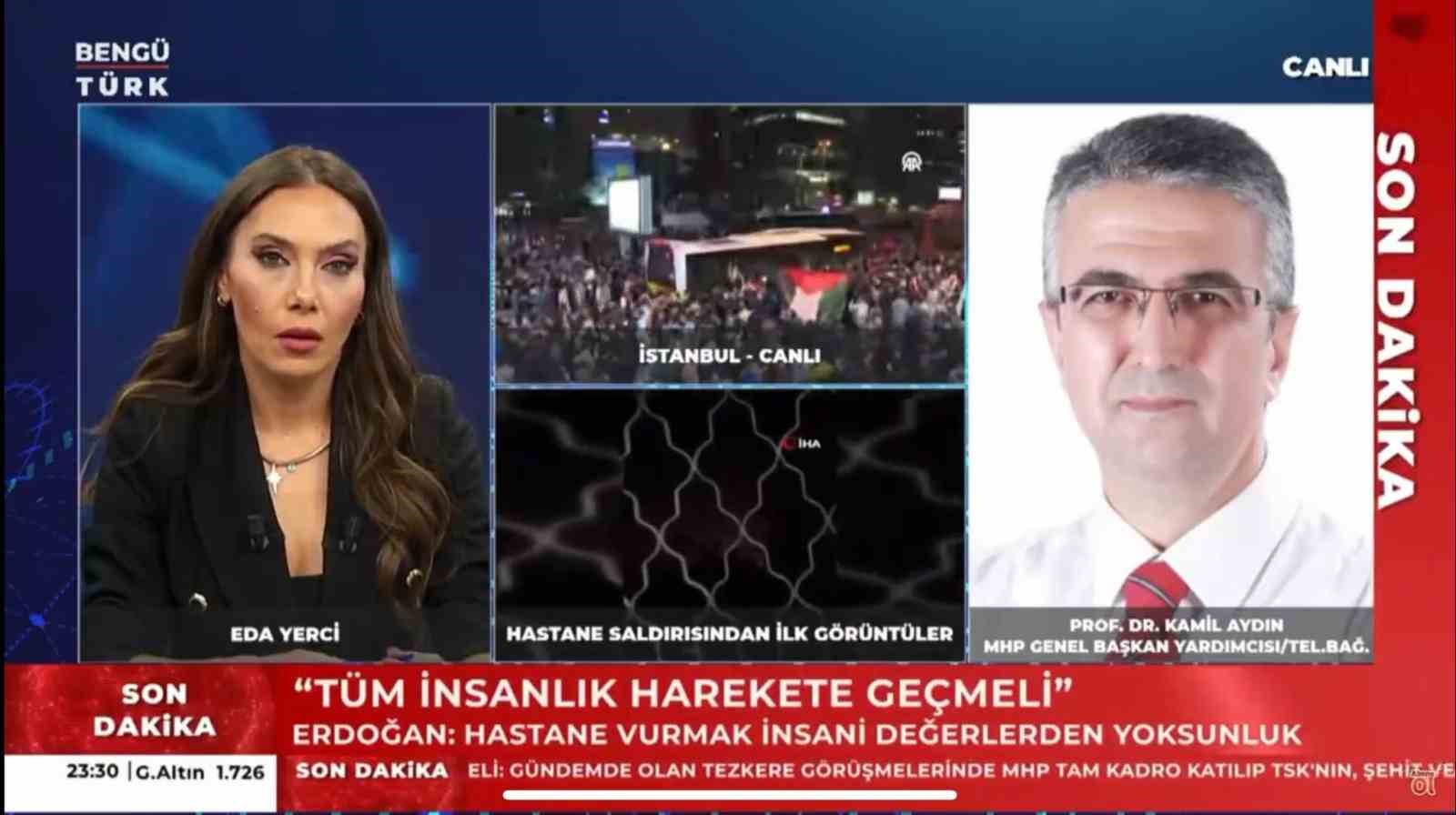 MHP’li Kamil Aydın, canlı yayın konuğu olarak katıldığı haber programında tüm Türkiye’yi ağlattı