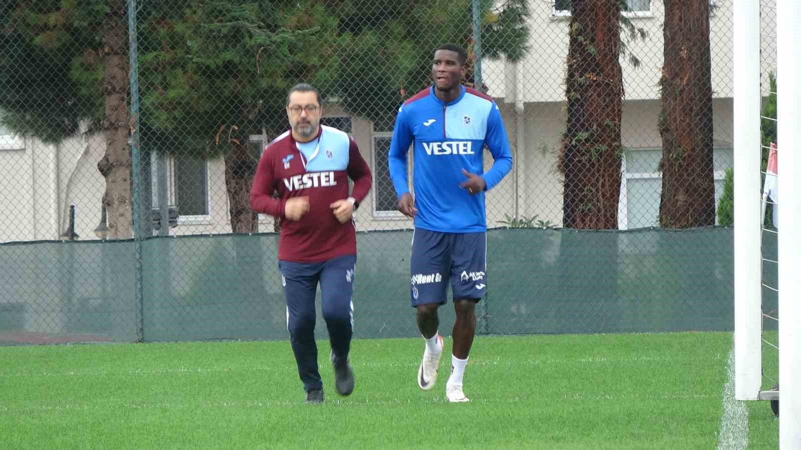 Trabzonspor, Alanyaspor ma&ccedil;ının hazırlıklarını s&uuml;rd&uuml;rd&uuml;
