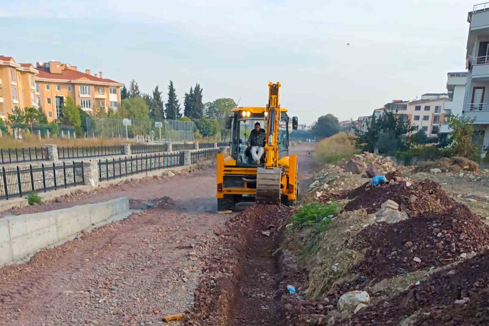 Kazımiye Deresi yürüyüş yolu çalışmaları devam ediyor