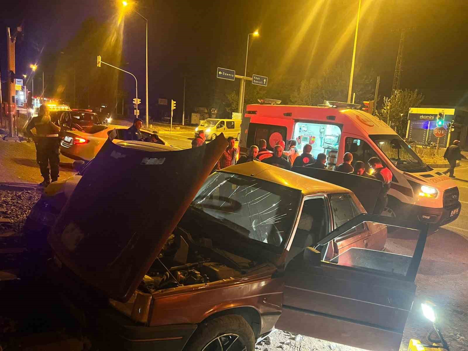 Köşk’te trafik kazası: 1 yaralı