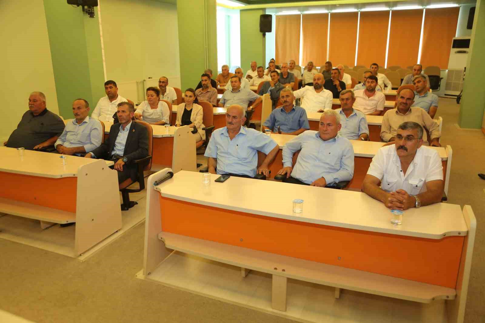 Başkan Deveci: 'Muhtarlarımız Atakum'u geliştiriyor'