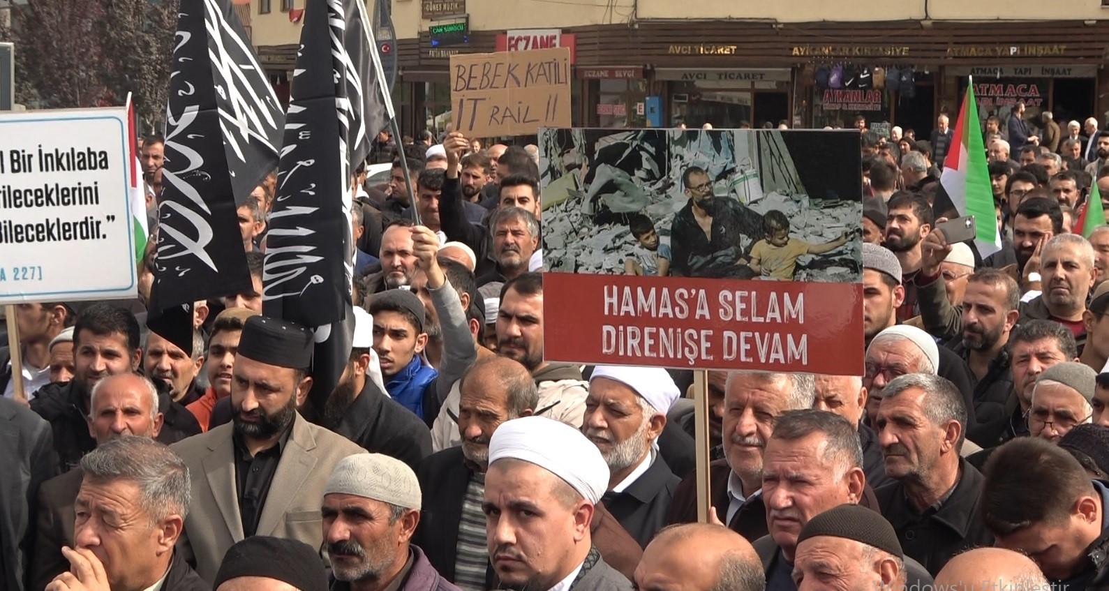 Muş’ta, İsrail’in Gazze’ye saldırıları protesto edildi
