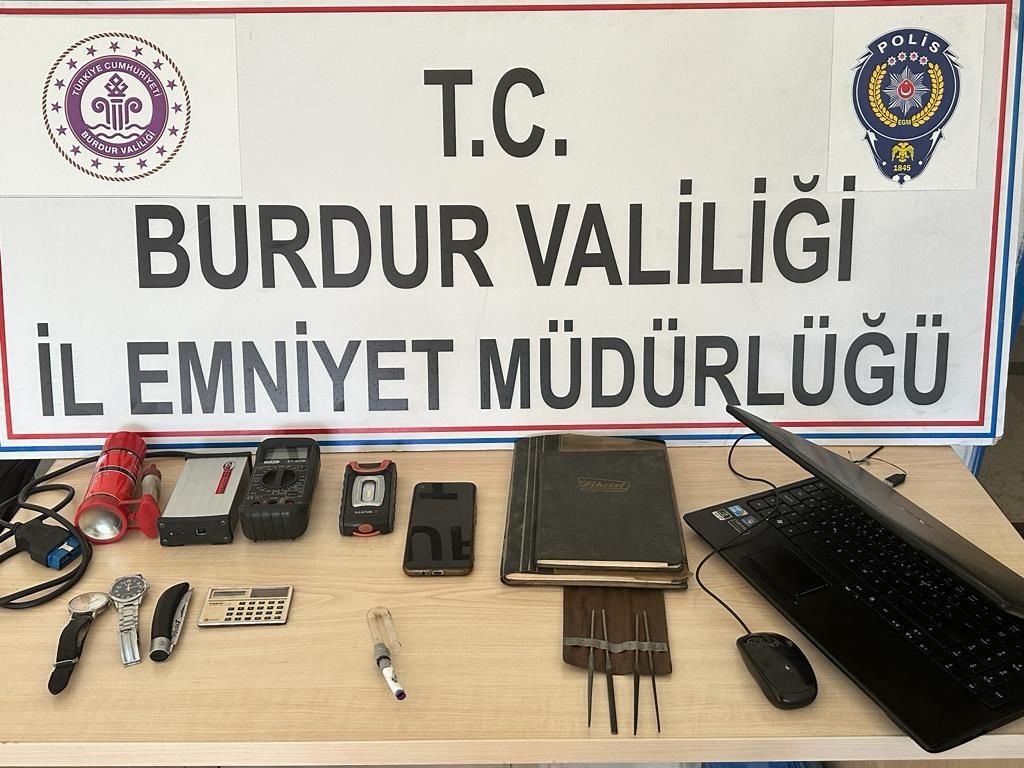 Burdur’da hırsızlık yaptığı tespit edilen 1 şahıs tutuklandı