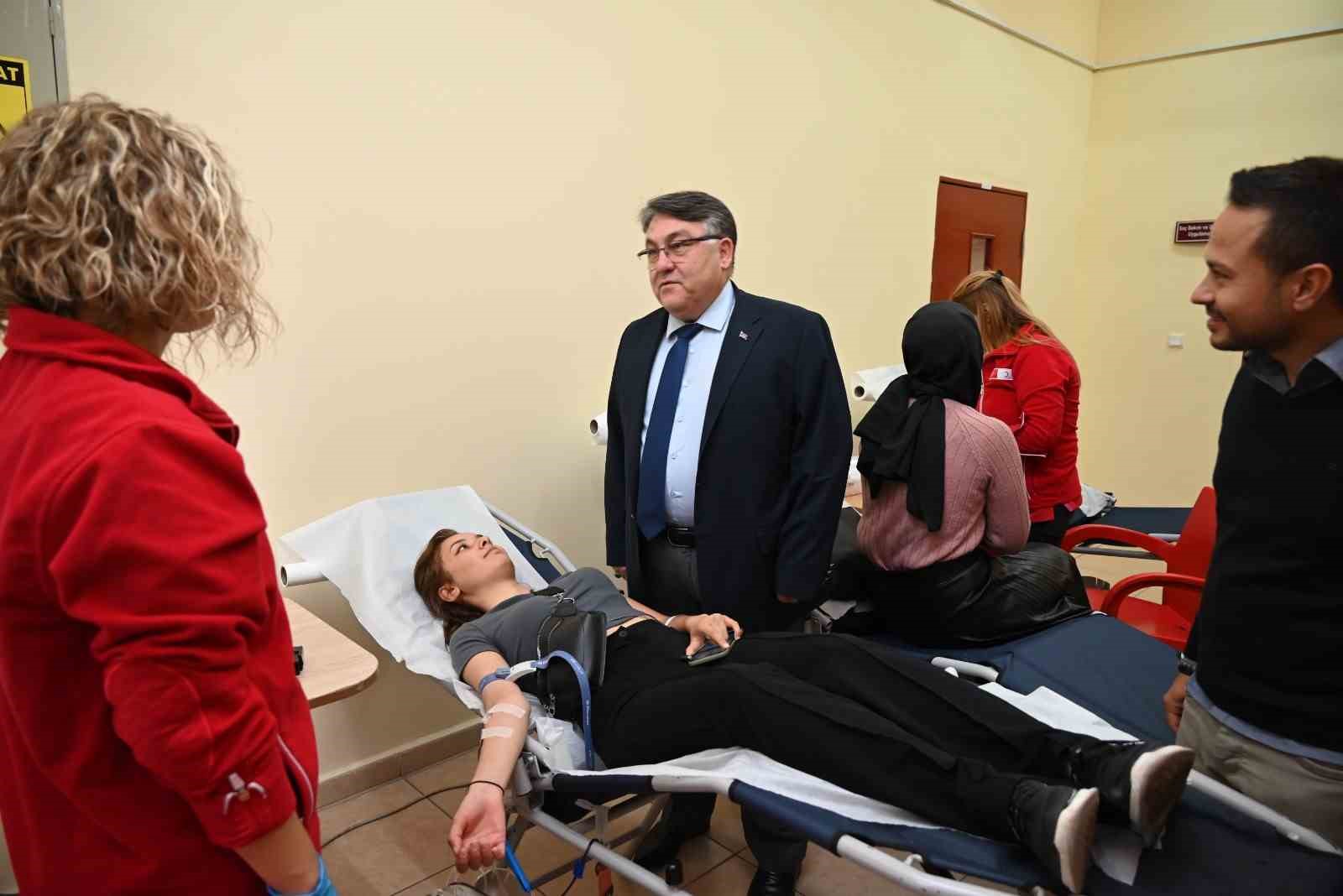 Rektör Özölçer’den birimlere ziyaret