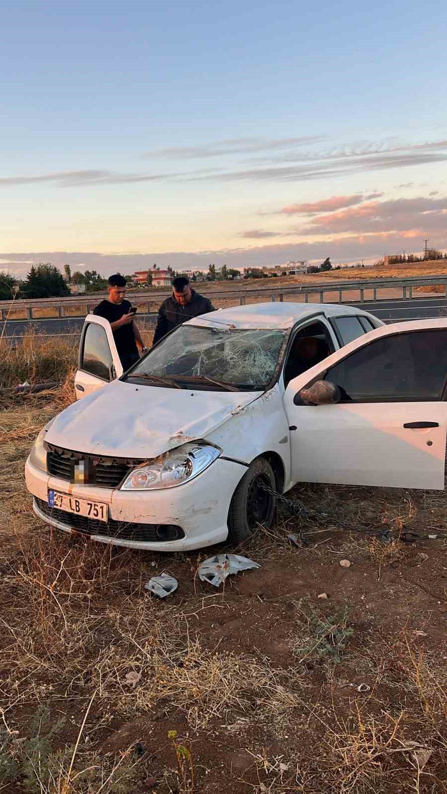 Nusaybin’de trafik kazası: 2 yaralı