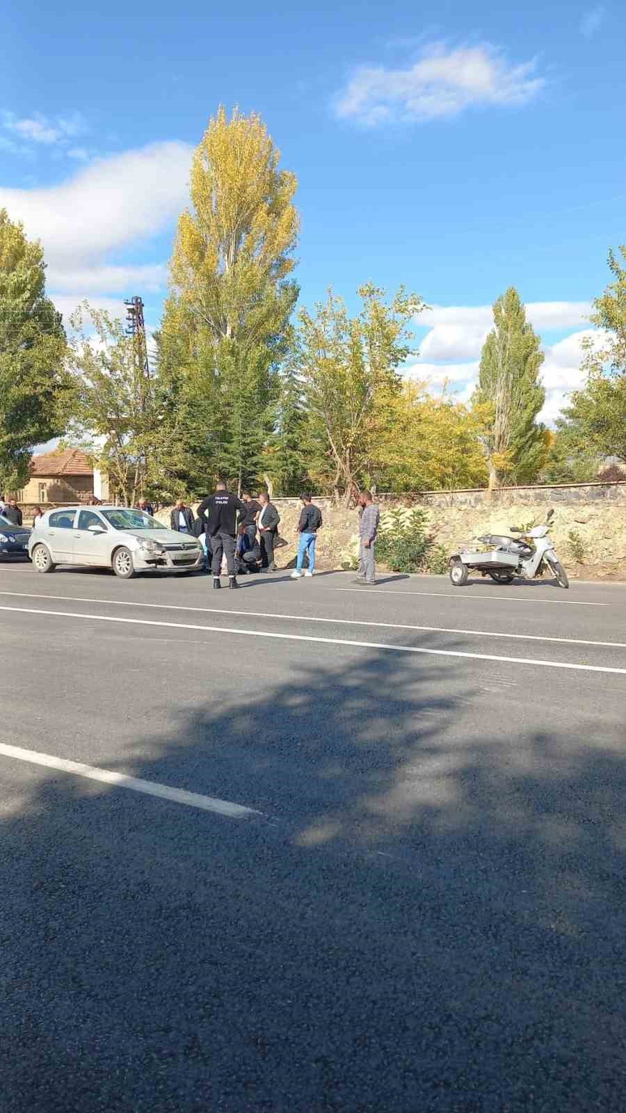 Elazığ’da trafik kazası: 1 ağır yaralı