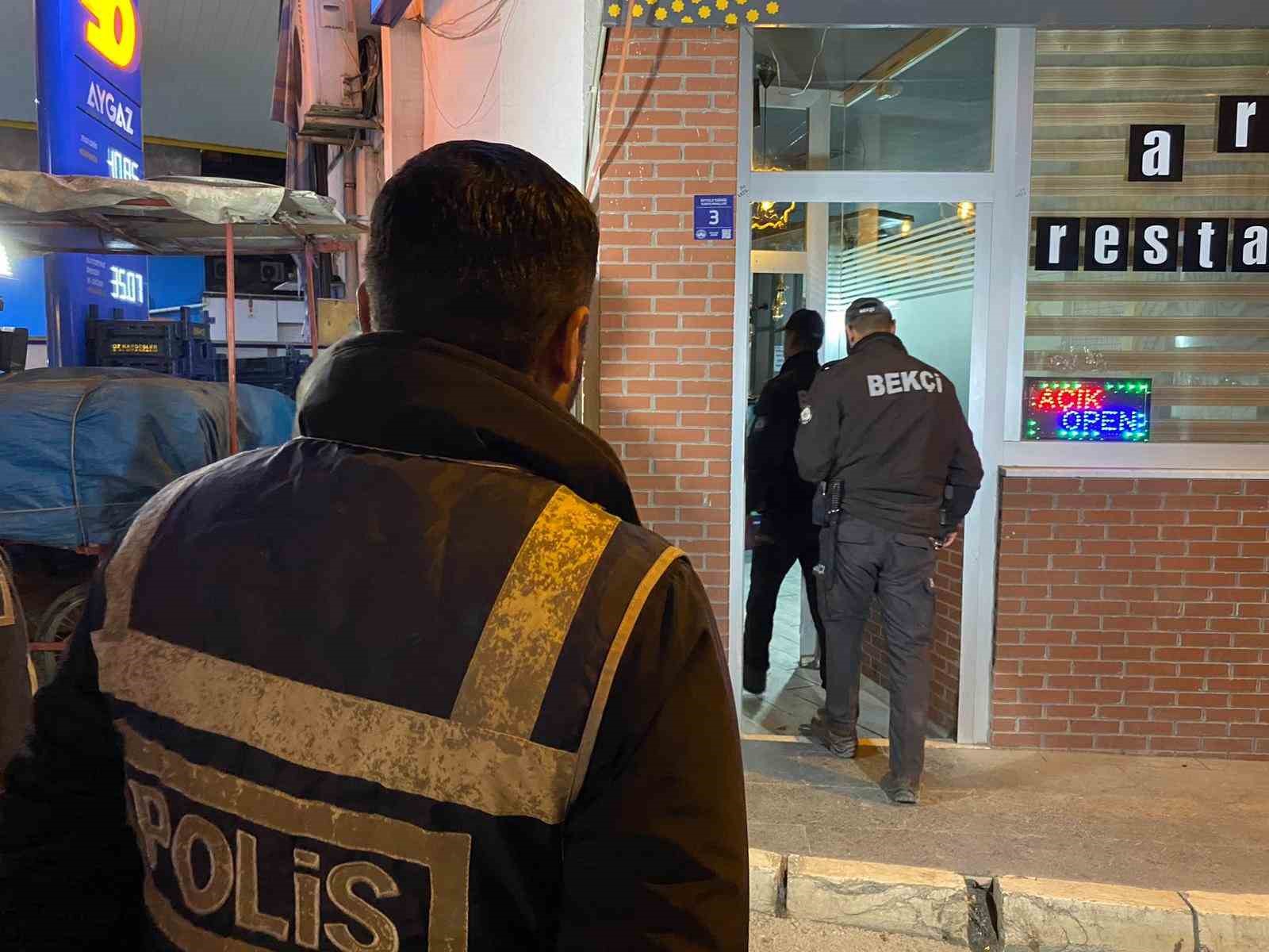 Elazığ polisinin şok uygulamaları sürüyor