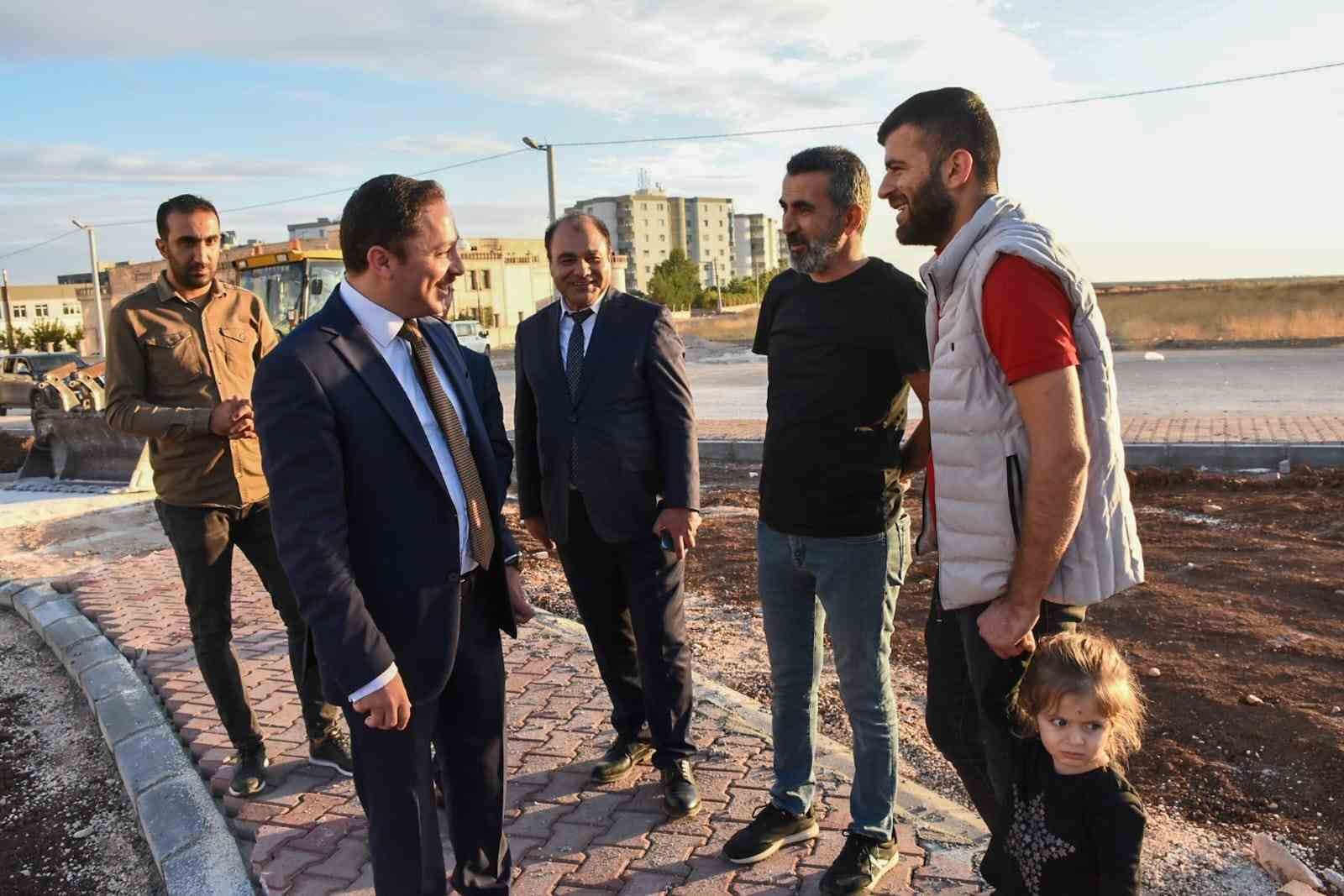 Nusaybin&rsquo;de 5 bin metrekarelik alanda park &ccedil;alışması başlatıldı
