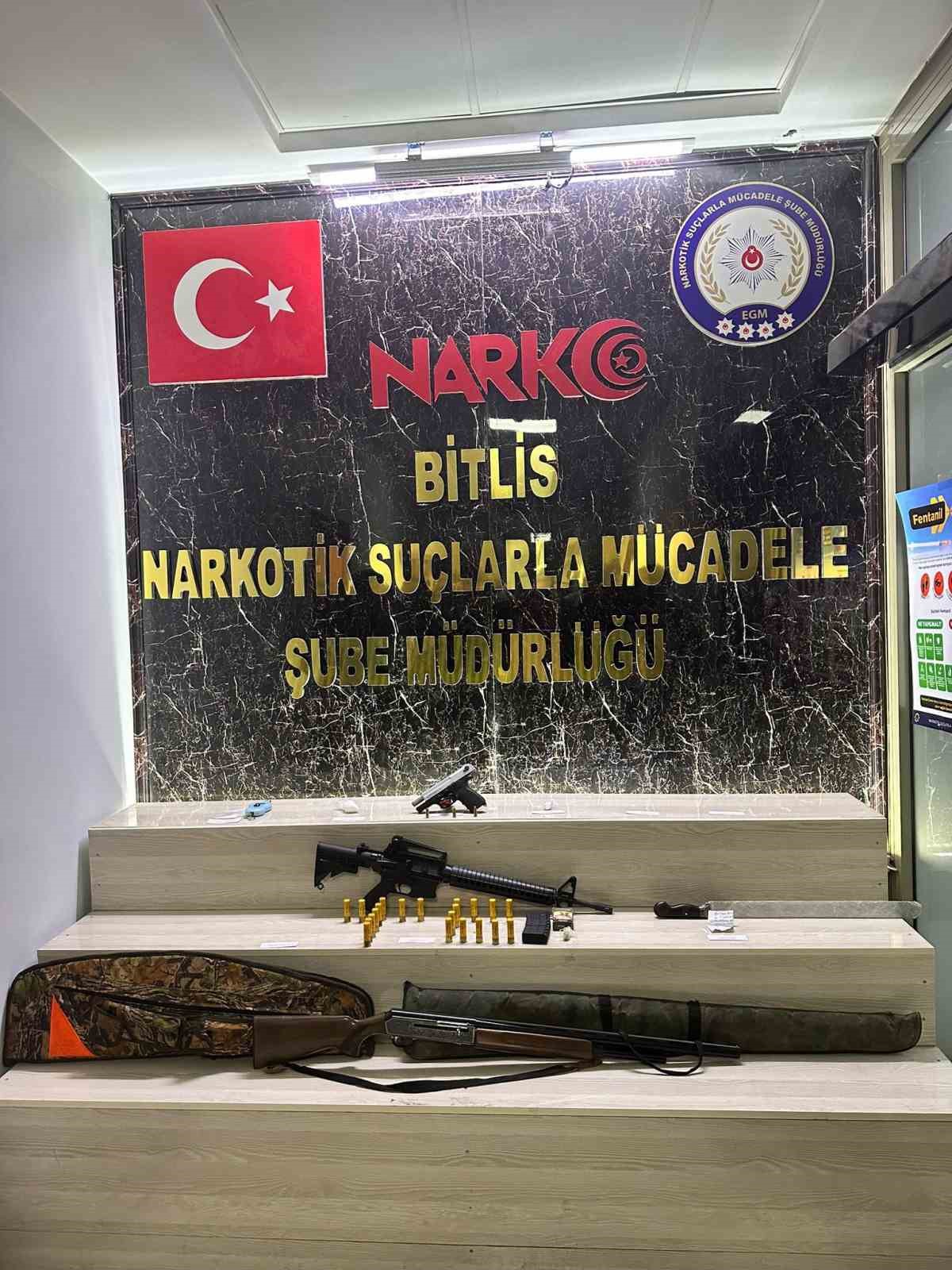 Bitlis’teki uyuşturucu operasyonunda 13 kişi tutuklandı