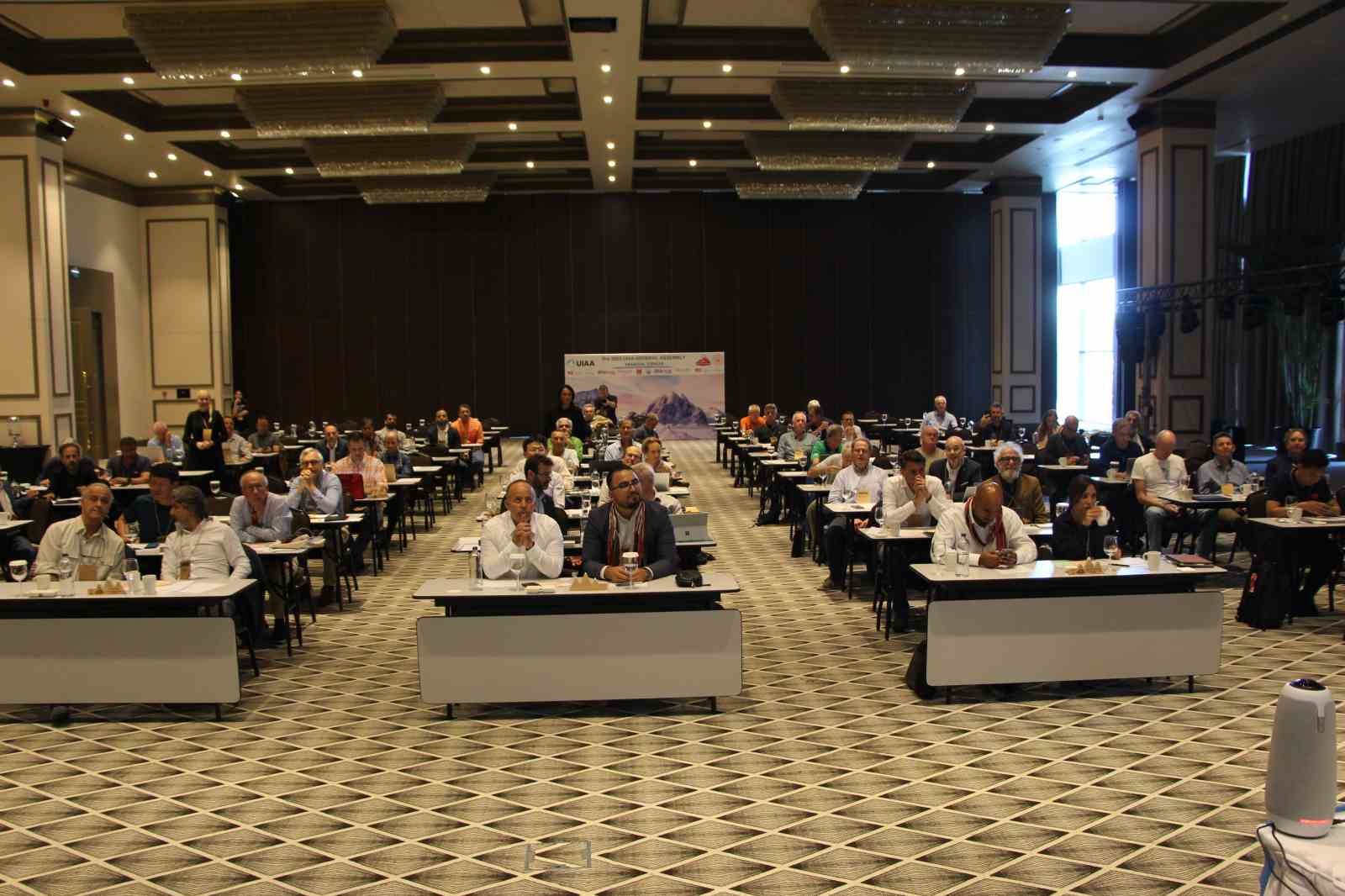 47 farklı ülkeden 120 dağcı Trabzon’da buluştu