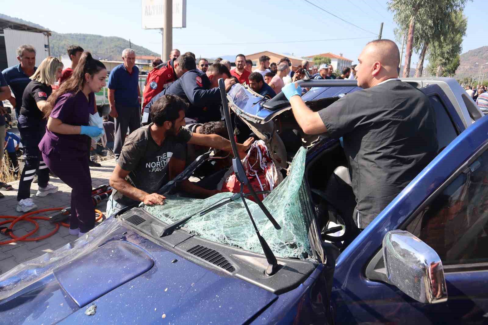 Ortaca’da trafik kazası: 1 ölü, 5 yaralı