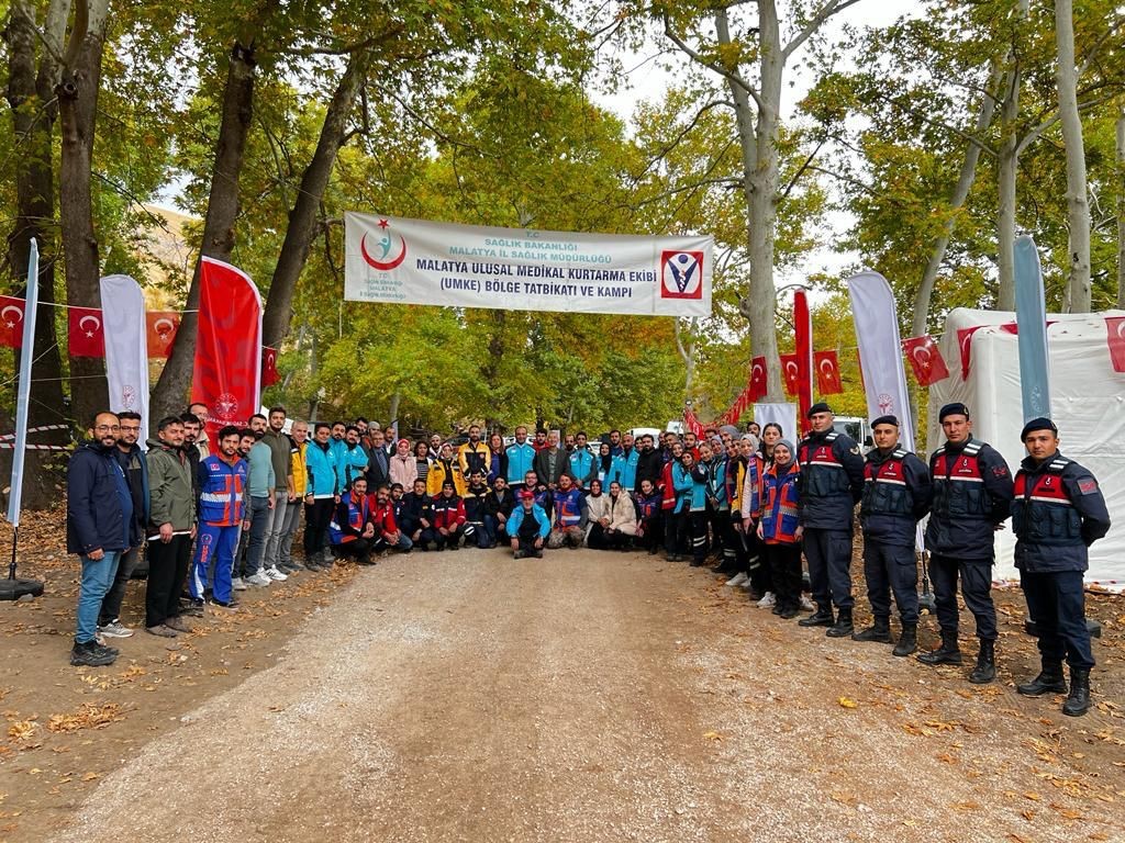 Malatya UMKEden nefes kesen tatbikat
