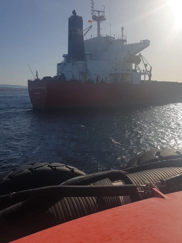 &Ccedil;anakkale Boğazı&rsquo;nda d&ouml;kme y&uuml;k gemisi elektrik arızası yaptı
