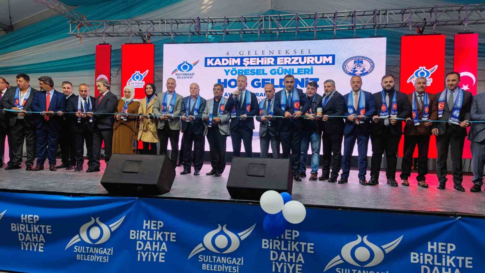 Sultangazi 4. Erzurum Tanıtım G&uuml;nleri&rsquo;ne yoğun ilgi
