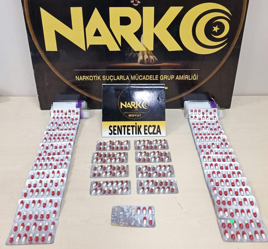 Mardin’de uyuşturucu operasyonunda 3 tutuklama