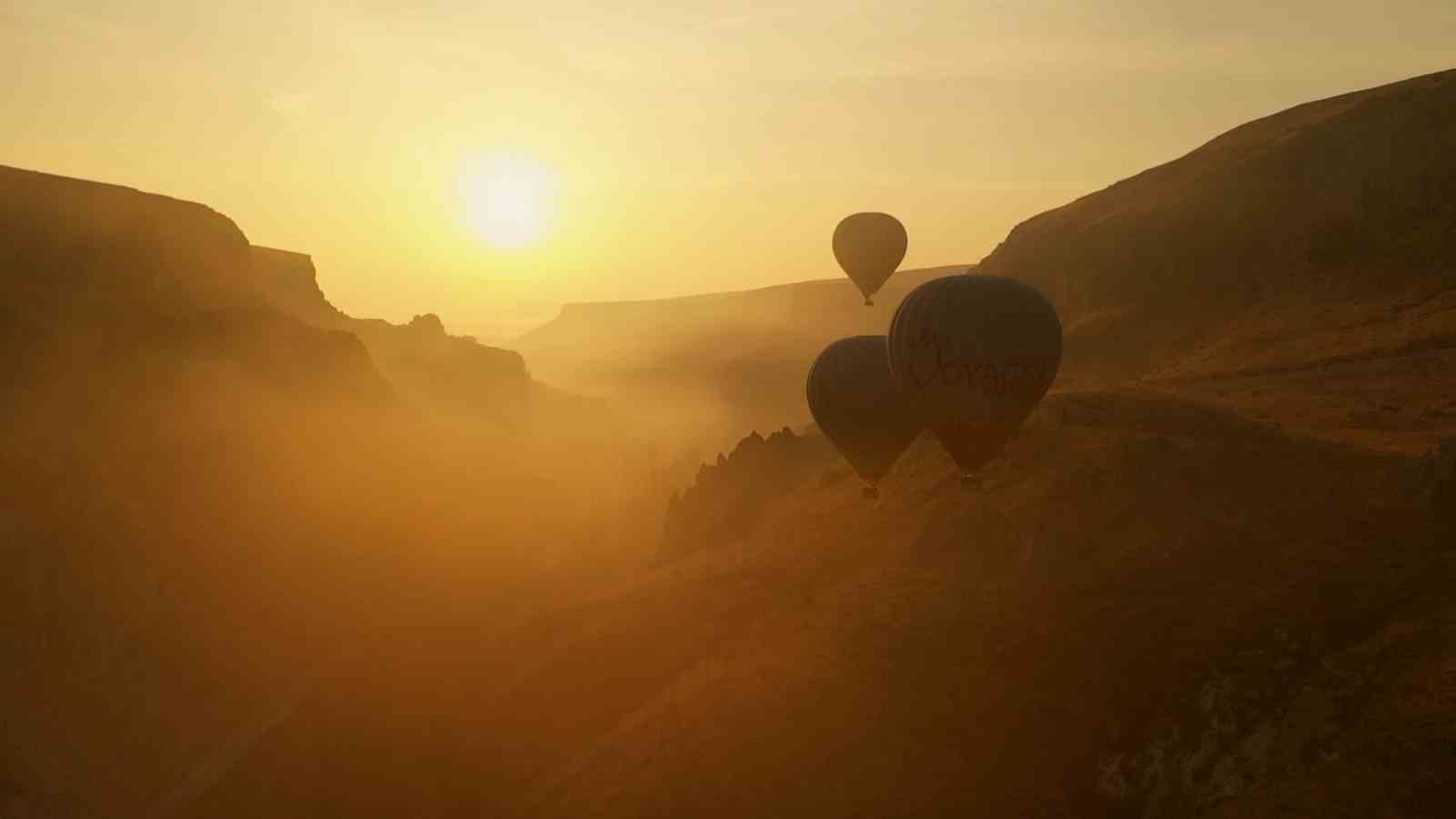 Soğanlı&rsquo;yı 12 bin kişi havadan izledi
