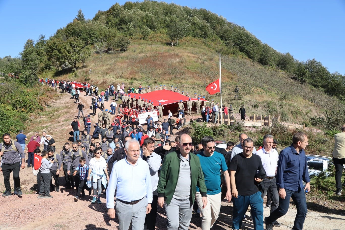 Cumhuriyet’in 100. yılında Harşit Savunması şehitleri anıldı