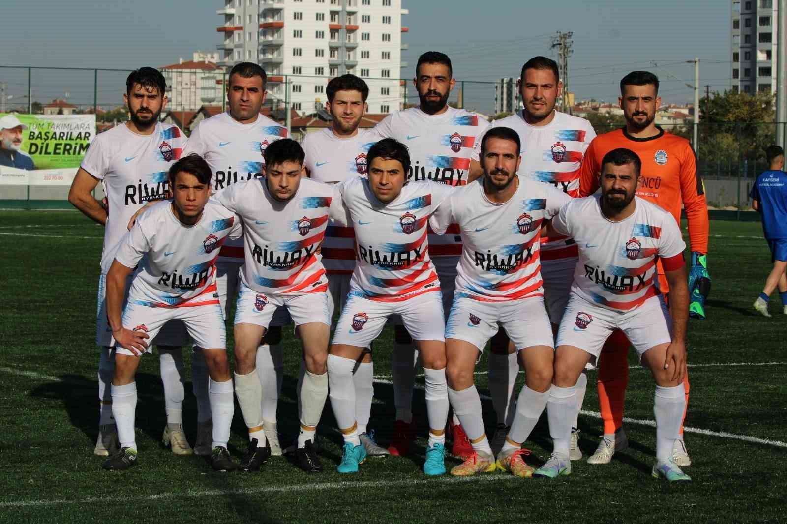 Kayseri 1. Amatör Küme: Yeni Erciyesspor: 1-Cuma Uluçay Talasspor: 5