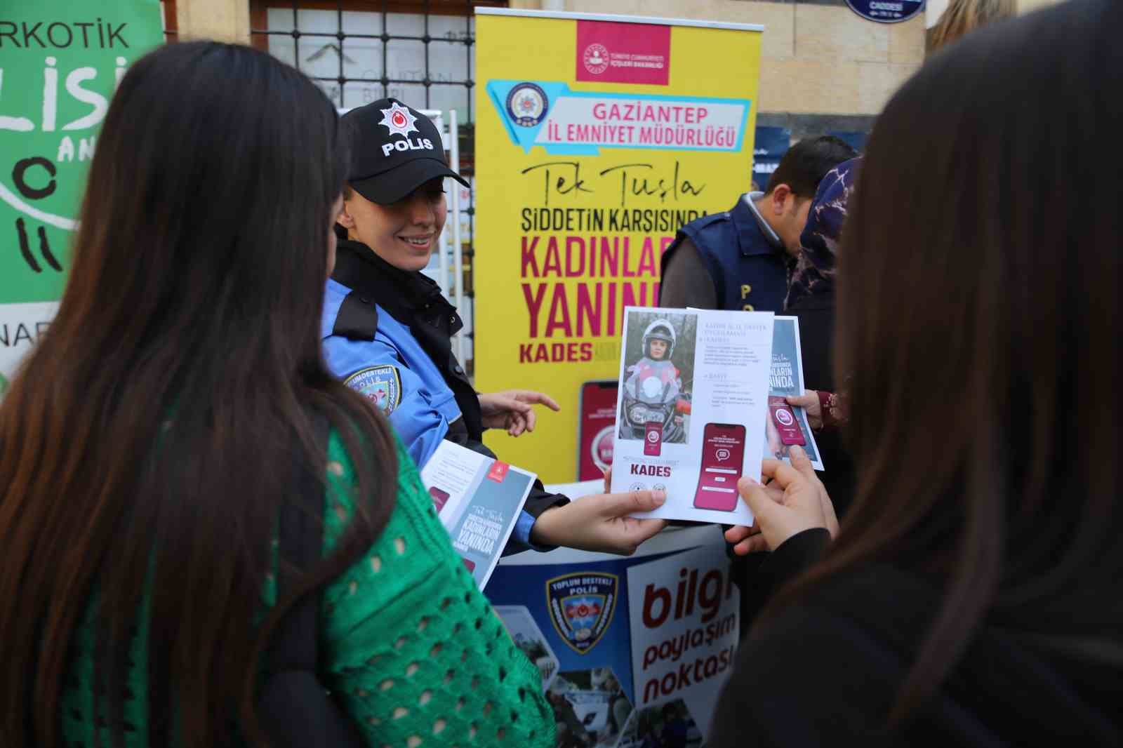 Gaziantep Emniyeti vatandaşı bilgilendirmeye devam ediyor