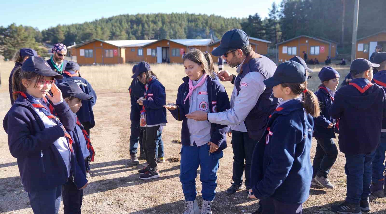 İzciler Dumanlı Yaylasında kamp yaptı
