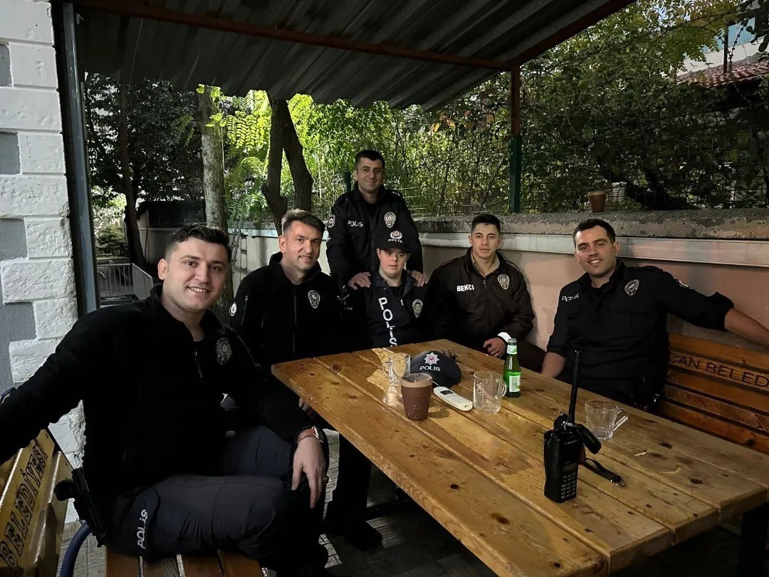 Polis olma hayali ger&ccedil;ekleştirildi
