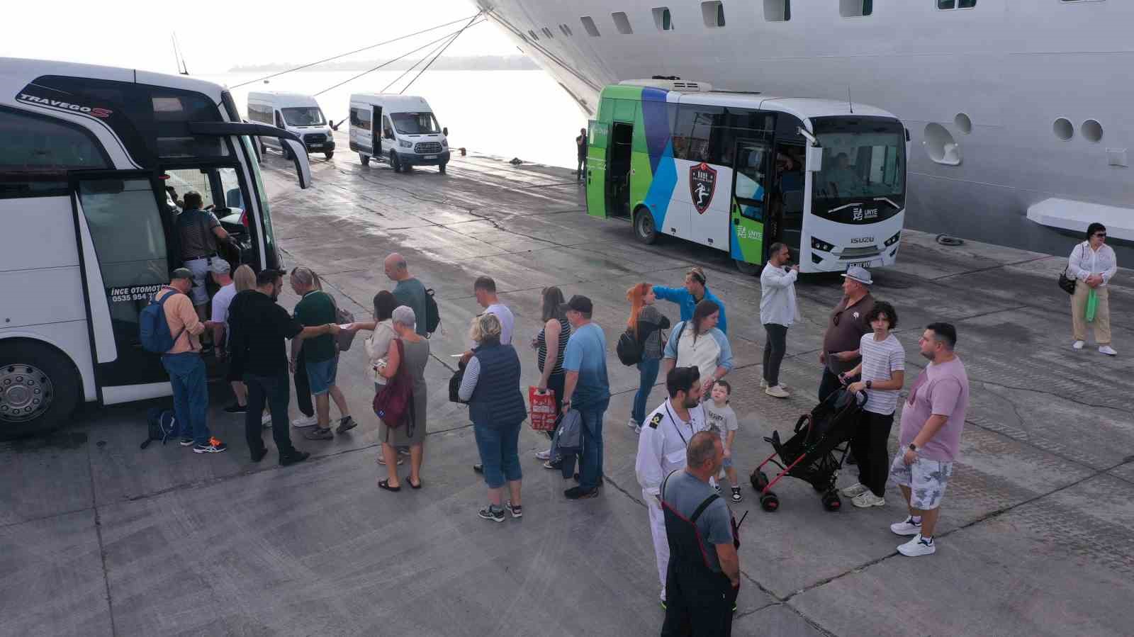 Ordu, dev Cruise gemilerinin uğrak noktası oldu