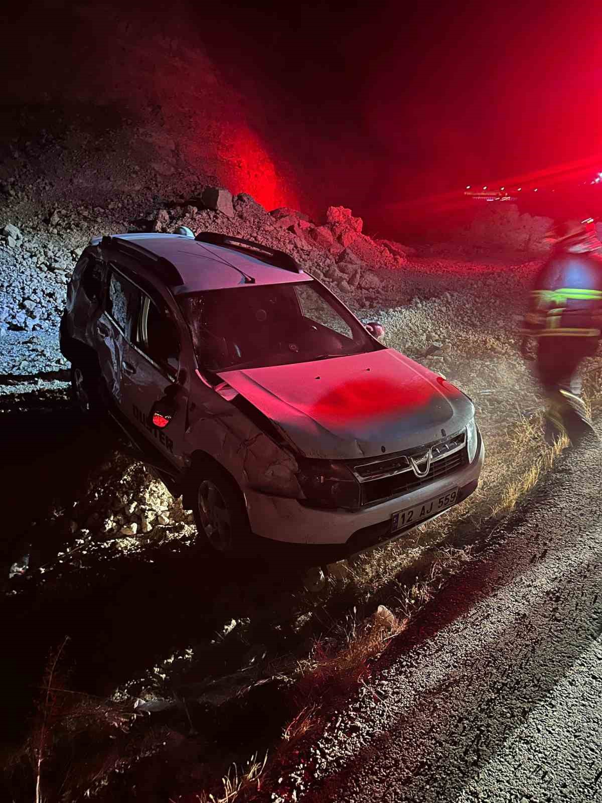 Mardin’de trafik kazası: 1 yaralı