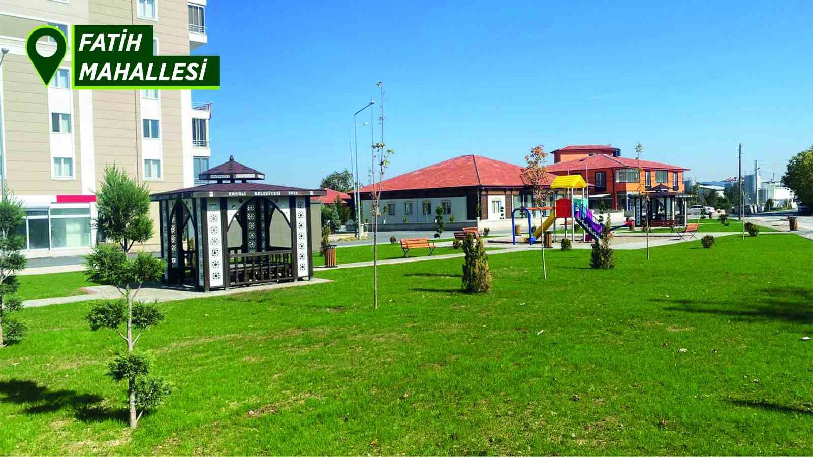 Ereğli Belediyesi il&ccedil;eye yeni bir park daha kazandırdı

