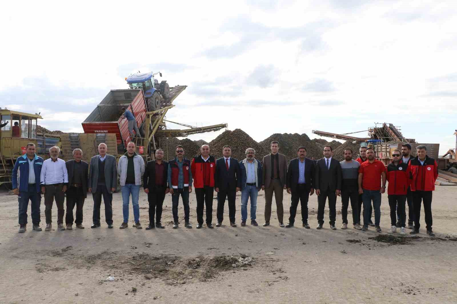 Ağrı İl Tarım ve Orman Müdürü’nden Şeker Fabrikası’na ziyaret