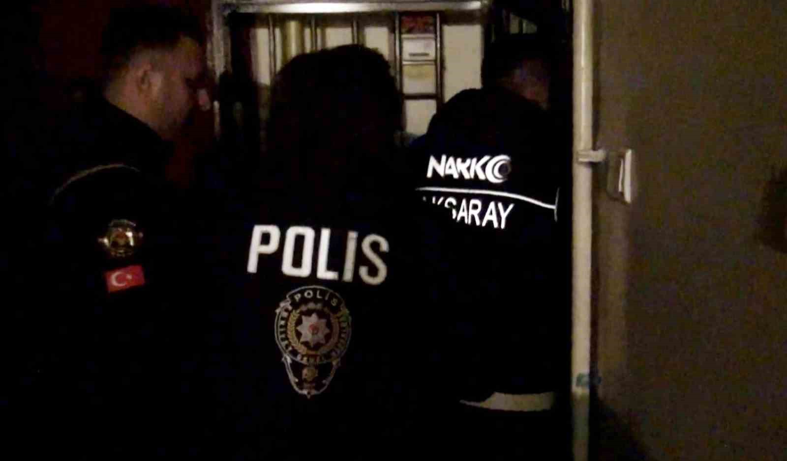 Aksaray&rsquo;da "Kıska&ccedil;" operasyonu: 11 g&ouml;zaltı
