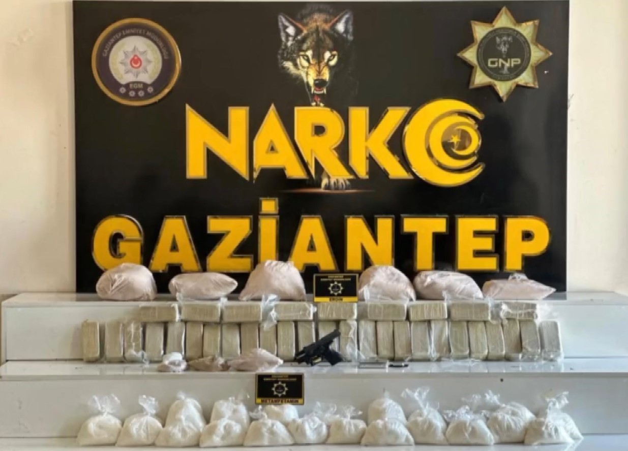 Gaziantep’te zehir tacirlerine büyük darbe
