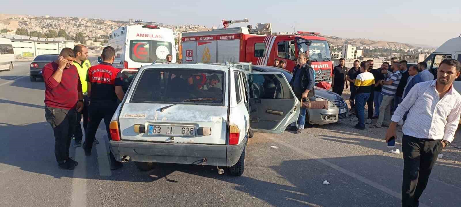 Birecik’te trafik kazası: 3 yaralı