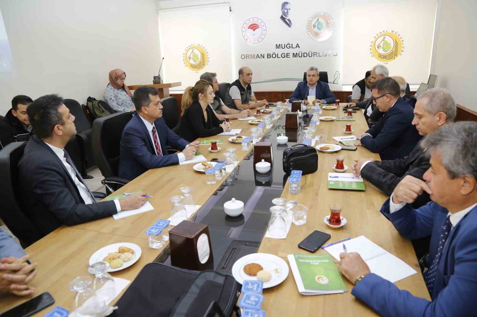 Muğla’da “İklime Dayanıklı Ormancılık Projesi” bilgilendirme toplantısı yapıldı