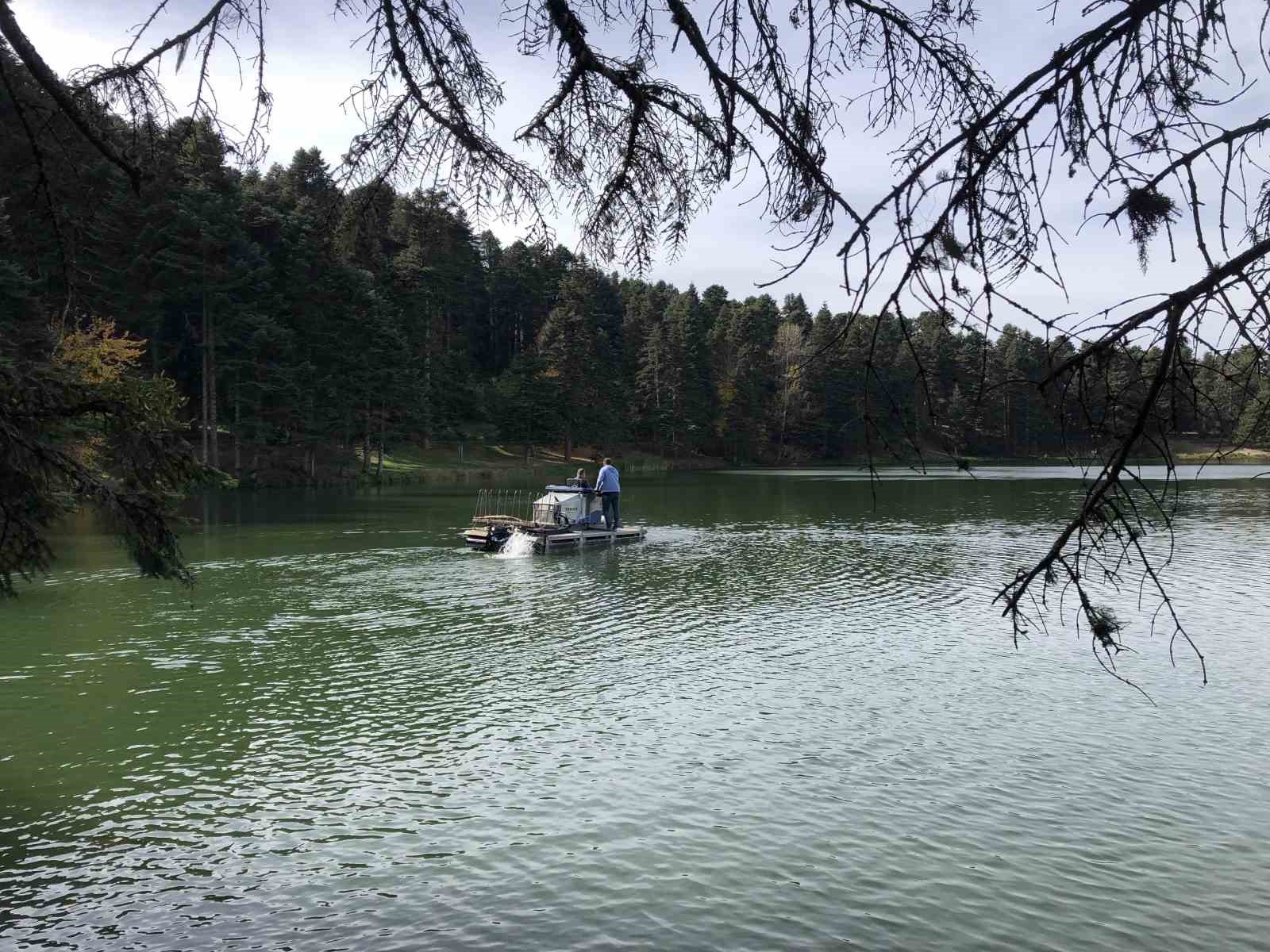 Doğa harikası Gölcük Tabiat Parkı temizleniyor
