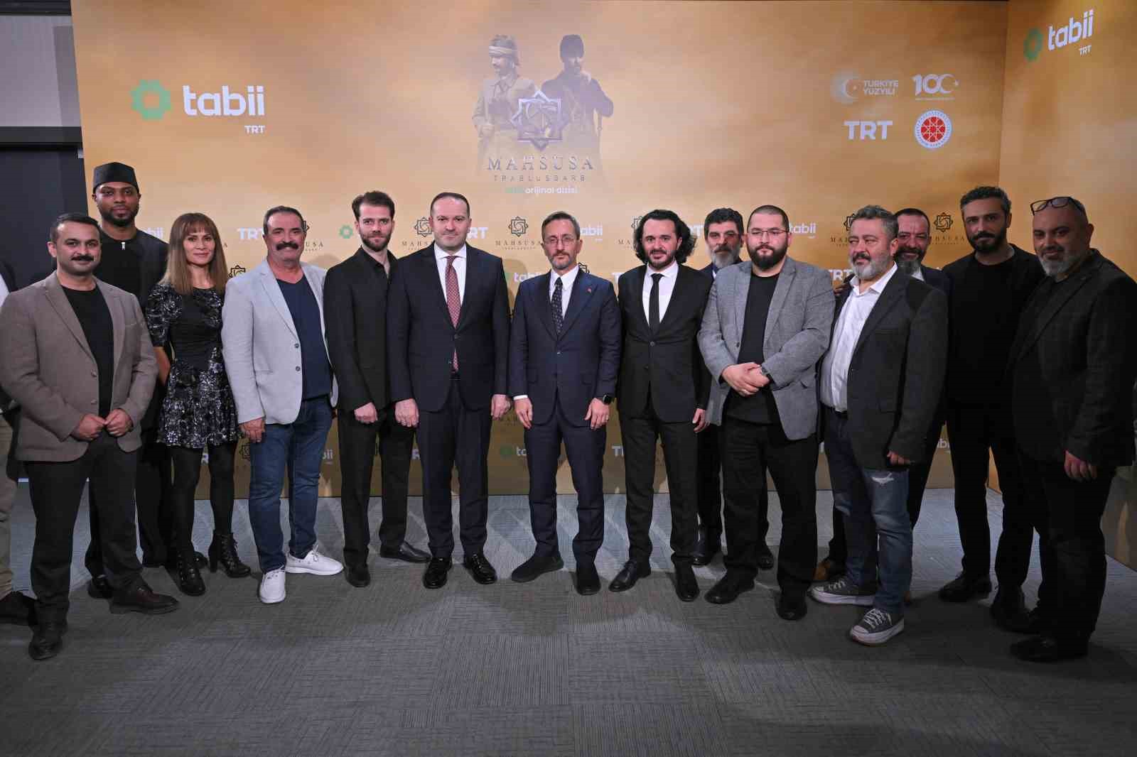 Ha avuto luogo la prima della serie televisiva “Tripoli Special” preparata per il centenario della Repubblica.  Agenzia di stampa İhlas