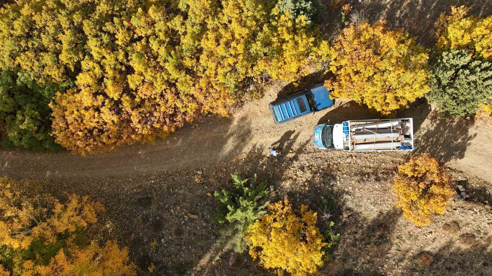 Erzincan&rsquo;da hazan mevsimi g&uuml;zelliği
