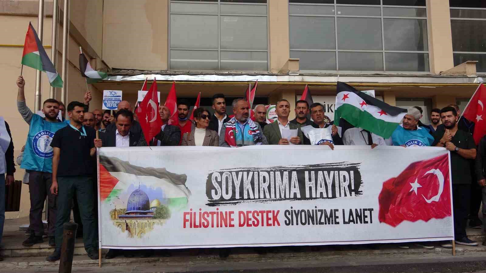 Sağlıkçılardan Filistin’e destek açıklaması