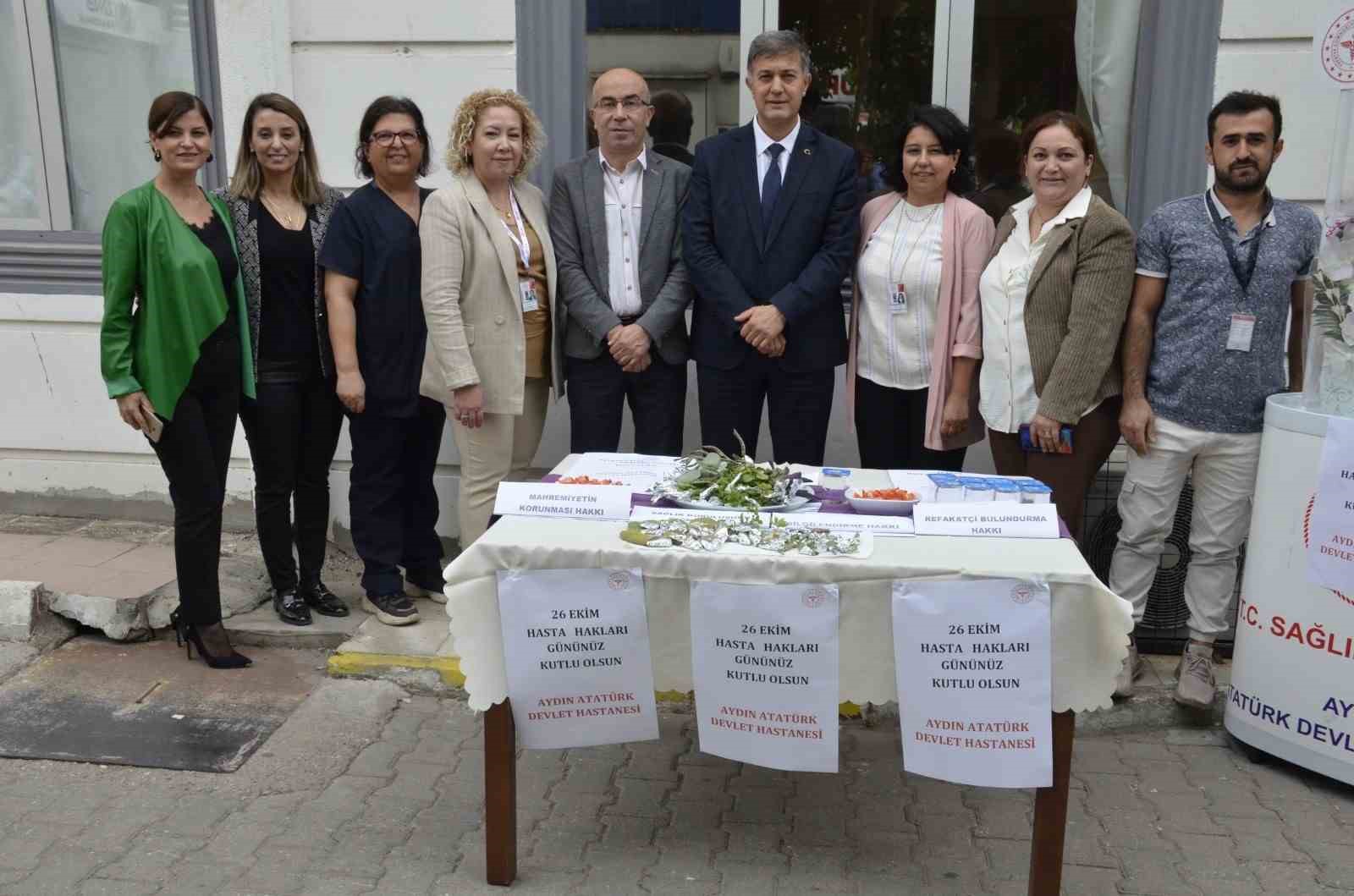Aydın Atatürk Devlet Hastanesi’nde ’Hasta Hakları Günü’ kutlandı