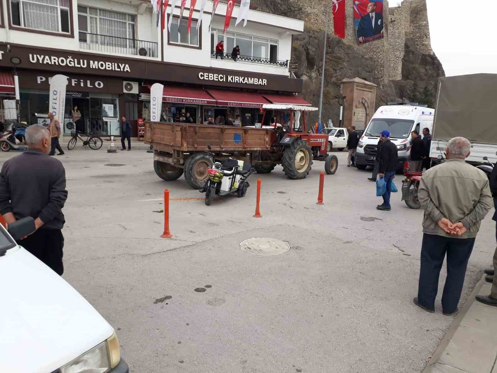 Osmancık’ta trafik kazası; 1 yaralı